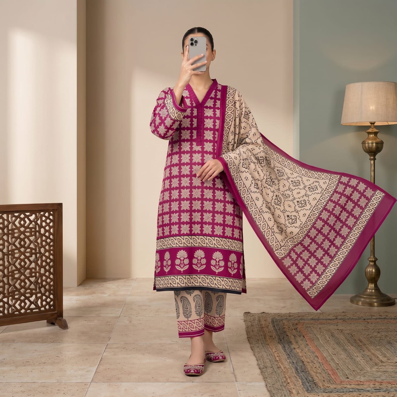 COTTON SUITS/COTTON DUPATTA