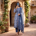 Jeypore Premium Stitched Cotton Suit With Chiffon Dupatta CEN-601