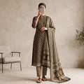 Jeypore Premium Stitched Cotton Suit With Dupatta