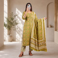 Jeypore Premium Stitched Cotton Suit With Dupatta